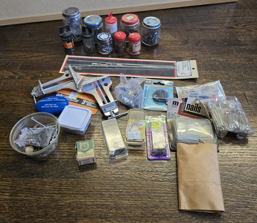 Vtg junk drawer mixed - vtg, hardware