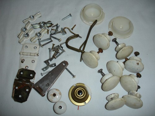 Vtg lot assorted hardware - vtg.lot, hardware,sold
