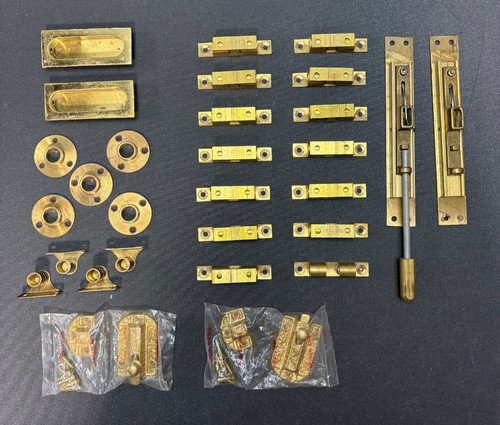 Lot assorted brass door - lot,