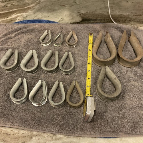 Lot mixed size steel wire - mixed,